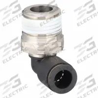 LEGRIS Push-Fit Elbow Fitting: 3/8 in OD x 1/2 in Pipe Size, Push-to-Connect x MNPT, Black, 10 PK (MPN 3109 60 22). Key specifications — Brand: LEGRIS.