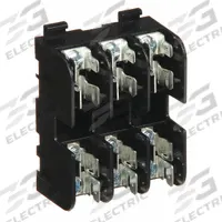 MERSEN Fuse Block: Open Block Design, 3 Pole, 480 V AC, Quick Connect/Screw, Non-Indicating (MPN 40313G). Key specifications — Brand: MERSEN.