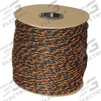 APPROVED VENDOR General Purpose Utility Rope: Twisted, 1/2 in Dia, 695 lb Working Load Limit, Black (MPN 340160-BOT-00600-R0331). Key specifications — Brand: APPROVED VENDOR; Rope Type: Dynamic.