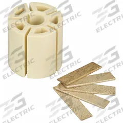 DYNABRADE Rotor Vane Set: For Dynabrade 5 in, 6 in and 8 in 2-Hand Gear-Driven Sanders, 54705. Key specifications — attr652660: 54705; attr665398: Rotor Replacement; attr665390: Dynabrade 5 in, 6 in and 8 in 2-Hand Gear-Driven Sanders; attr652663: DYNABRADE.