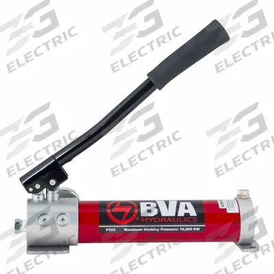 BVA HYDRAULICS Hydraulic Hand Pump: 2 Stages, Single Acting - Hand Pumps for Hydraulic Fluids