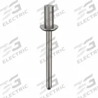 Blind Rivet,1.736" L,0.188" dia,PK250: Inch, 1 47/64 in Overall Lg, 13/32 in Body Lg, Dome, 250 PK (MPN U33670.018.0062). Key specifications — Brand: APPROVED VENDOR.