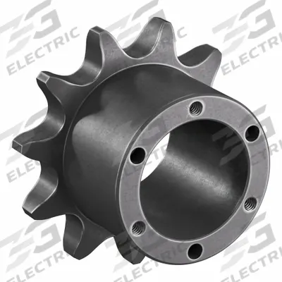 TRITAN Bushed Roller Chain Sprocket: For 80 Chain, 11 Teeth, 4.494 in Pitch Dia - Size 80 Bushed-Bore Roller Chain Sprockets