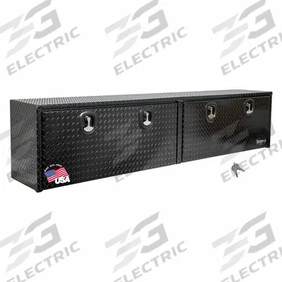 BUYERS PRODUCTS Top Sider: Topside Truck Box, Double Drop-Down Doors Lid - Double Drop-Down Door Topside Boxes