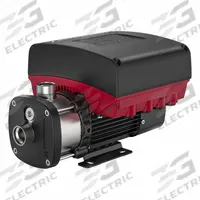 GRUNDFOS Booster Pump: 5 hp, Three Phase, 200/240V AC, 90 gpm Best Efficiency Flow, 393 ft Max. Head (MPN 99381522). Key specifications — Brand: GRUNDFOS.