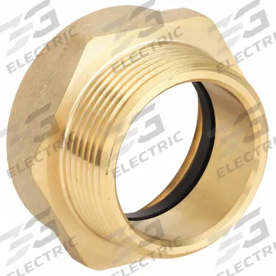 APPROVED VENDOR Fire Hose Adapter: 1 1/2 in Compatible Pipe Size, NPT x NST, Straight, Brass - Brass Rigid Fire Hydrant & Standpipe Adapters