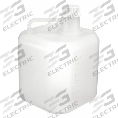 APPROVED VENDOR Carboy: 5 L, 1.32 gal, Polypropylene, 268.7 mm x 190 mm x 270.5 mm - Rectangular Carboys