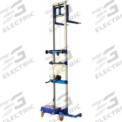 BALLYMORE Counterbalanced Stacker: 500 lb, 22 1/2 in L x 4 1/8 in W Fork, Fixed Invertible, Cable (MPN ML-47-CWB). Key specifications — Width Across Forks: 20.5 in; Brand: BALLYMORE.