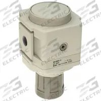 SMC Regulator: Die-Cast Aluminum, 1/4 in NPT, 7.251887 psi to 123.2821 psi, 1 MPa Max Op Pressure (MPN AR40-N02H-Z-D). Key specifications — attr111664: No; attr111400: AR-D; attr111627: SMC.