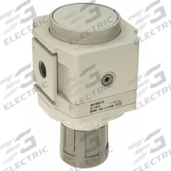 SMC Regulator: Die-Cast Aluminum, 1/4 in NPT, 7.251887 psi to 123.2821 psi, 1 MPa Max Op Pressure (MPN AR40-N02H-Z-D). Key specifications — attr111664: No; attr111400: AR-D; attr111627: SMC.