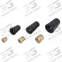 IDEAL Twist-On Wire Connectors: Black, 600 V, 10, PK (MPN 30-1293G). Key specifications — Brand: IDEAL; Manufacturer Part Number: 30-1293G; Single Wire Size - Maximum: 10 AWG; Single Wire Size - Minimum: 10 AWG; Wire Insert Opening: 13/64 in.