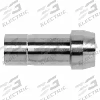 BRENNAN INDUSTRIES Compression Fitting Straight: 3/8 in OD x 3/8 in OD Fitting Size, Stainless Steel (MPN NS2440-06-06-SS). Key specifications — Series: NS2440; Compatible Fitting Brands: Parker CPI; Brand: BRENNAN INDUSTRIES.