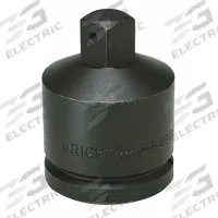 WRIGHT TOOL Impact Socket Adapter: 1 1/2 in Input Drive Size, Black Oxide, Square (MPN 84901). Key specifications — attr1204900: Square; attr1204904: Locking Not Included; attr1204910: WRIGHT TOOL; attr1204913: Black Oxide.