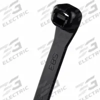 PANDUIT Cable Tie: 19 in Nominal Lg, 5 3/16 in Nominal Max. Bundle Dia., 0.38 in Wd, Black, 50 PK (MPN SG450H-L0). Key specifications — Outdoor Use: Yes; Color: Black; Brand: PANDUIT.