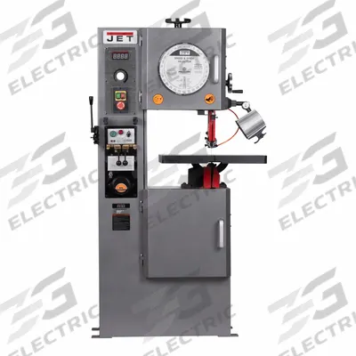 JET Band Saw: 12 in Throat Dp - Vertical, 100 to 1000 SFPM, 15° Left/45° Right - Manual Vertical Metal-Cutting Band Saws
