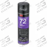 3M Spray Adhesive: Pressure Sensitive 72, Gen Purpose Bonding & Repair, 24 fl oz, Aerosol Can, Blue (MPN 72 BLUE). Key specifications — Primary Applications: General Purpose Bonding & Repair; Brand: 3M; Adhesive Color: Blue; Materials Bonded: Particle Board; Spray Pattern: Lace; Standards: LEED; Product Type: Spray Adhesive; Series: Pressure Sensitive 72.