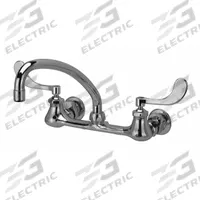ZURN Low Arc Service Sink Faucet: Wall, Centerset, Brass, Chrome, 2.2 gpm Flow Rate, Arc (MPN Z842J4-XL). Key specifications — Color/Finish: Chrome; Series: AquaSpec®.