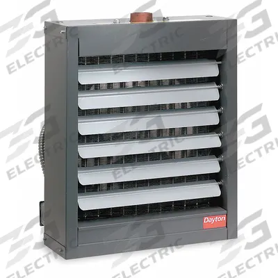 Dayton Hydronic Wall and Ceiling Unit Heater: Steam/Water - Suspended Horizontal Hydronic Wall & Ceiling Unit Heaters