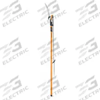 FISKARS Tree Pruner Pole and Pole Saw: 12 1/4 in Blade Lg, Steel, Rubber, 1 1/4 in, Wood (MPN 393981-1005). Key specifications — attr284616: FISKARS; attr279275: Steel; attr279276: Rubber; attr279277: 1-1/4 in; attr279282: Wood.