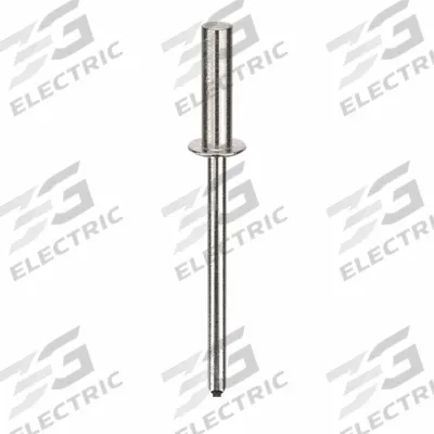 POP AVDEL Blind Rivet,1.583" L,0.124" dia,PK500: Inch, 1 37/64 in Overall Lg, 31/64 in Body Lg - Domed-Head Blind Rivets