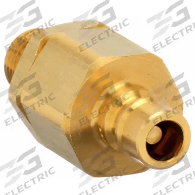 SNAP-TITE Hydraulic Quick Connect Hose Coupling: 1/4 in, Brass, 416.35 lpm Max. Flow Rate - H Series Hydraulic Quick-Connect Coupling Plugs