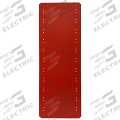 EQUIPTO Shelf: 36 in Overall Wd, 12 in Overall Dp, Solid Shelf, 18 ga, Red, 650 lb Shelf Capacity (MPN 6230-RD). Key specifications — attr37155: Red; attr37156: Powder Coated; attr37160: Steel; attr33654: EQUIPTO.