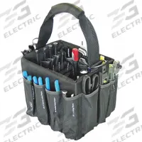 FLEXCART Maintenance Tool Kit: 84 Total Pcs, SAE, 3/8 in Socket Drive Size, Tool Bag (MPN FC100-ETB). Key specifications — attr538253: FLEXCART; attr548973: (1) Long-Nose Pliers; attr548974: (1) Multi-Bit Screwdriver; attr548975: (8) Sockets; attr548983: (1) Adjustable Wrench.
