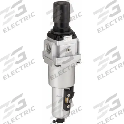 GROZ Filter-Regulator: Heavy Duty Series, 1 in NPT, 193 cfm, 40 micron, 7 psi to 145 psi - GROZ FRL Air Filter/Regulators