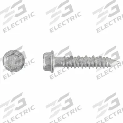 RED HEAD Concrete Anchor Screw: 1 1/4 in Overall Lg, 1/4 in Dia, Stainless Steel - Hex-Head Screw Anchors