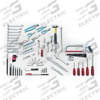 WRIGHT Fractional General Service Tool Set: 119 Total Pcs, SAE, 1/4in/3/8in/1/2in Socket Drive Size (MPN 152). Key specifications — attr538253: WRIGHT; attr548973: Slip Joint Plier; attr548974: Spiral Thread Screw Extractor 5 Piece Set; attr548975: (16) Hand Socket 6 Pt Std SAE; attr548983: (7) Combination Wrenches 12 Pt Satin.