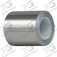 TAPECASE Foil Tape: 1 in Wd, 3 yd Lg, 4 mil Thick, Acrylic, Indoor/Outdoor, -30°F Min Temp, Silver (MPN 15D569). Key specifications — Backing Material: Stainless Steel Foil; Series: TC862.