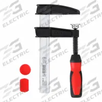 BESSEY Bar Clamp: Light Duty, Screwdriver Handle, 6 in Jaw Opening - Max, 600 lb Clamping Force, F (MPN TGJ2.506+2K). Key specifications — attr668287: Bar Slide; attr668283: Swivel; attr663925: BESSEY.