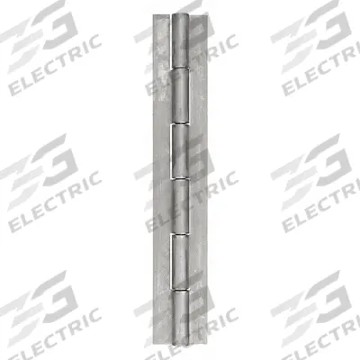 APPROVED VENDOR Piano Hinge: Steel, 72 in Leaf Ht - Full Surface-Mount Piano Hinges