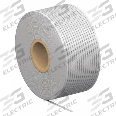 APPROVED VENDOR Plastic Strapping: 525 lb Break Strength, 5,250 ft Overall Lg, White - Woven Poly Cord Strapping