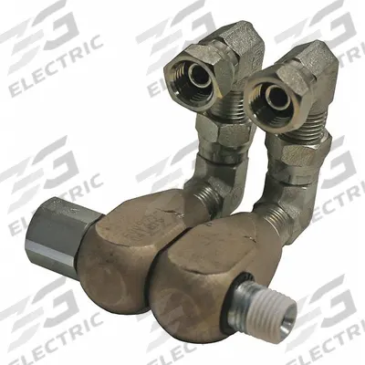 REELCRAFT Swivel: 1/4 in FNPT, 1/4 in MNPT, For 5000/7000 Reel Series - Carbon Steel Hose Reel Swivels