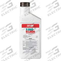 POWER SERVICE PRODUCTS Diesel Fuel Biocide: Bio Kleen, Corrosion Inhibitors, 16 fl oz Container Size (MPN 09016-09). Key specifications — Additives Included: Corrosion Inhibitors; Color: Yellow; Series: Bio Kleen; Features: Reduces Engine Maintenance Costs.