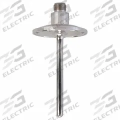 OMEGA Long-Life & High-Accuracy RTD Probes: -58°F to 392°F /-50°C to 200°C, 4 in Probe Lg (MPN PRS-3-100-A-S-0400-D1-M12). Key specifications — Brand: OMEGA; Probe Sheath Material: 316L Stainless Steel; Process Mounting Thread Size: 1-1/2" Tri-Clamp.