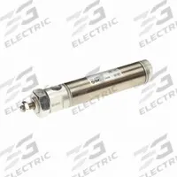 SMC Round Body Cylinder: 7/8 in Bore, 2 in Stroke, Non-Repairable, Stainless Steel, Nose Mounting (MPN NCDMB088-0200CS). Key specifications — attr1122958: Rotating Rod; attr942235: Stainless Steel; attr942202: SMC; attr942209: Aluminum; attr942227: Nose; attr942243: NCM.