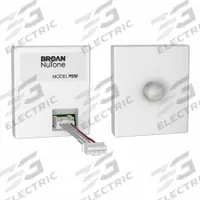 Fan Switch: Occupancy Sensor, SPST, 1 Switches or Dials, 120V AC, Plastic Plate, White Plate, 0.5 A (MPN PEM). Key specifications — Switch Design: Occupancy Sensor; Brand: BROAN; Reversible: Not Reversible; Input Voltage: 120V AC; Compatible with Series: EVOLVE Premium; Plate Material: Plastic.