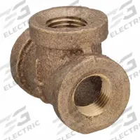 APPROVED VENDOR Metal Pipe Tee: Tee, 1/8 in x 1/8 in x 1/8 in, Brass, 200 psi (MPN 22UL16). Key specifications — Brand: APPROVED VENDOR; Maximum Operating Pressure: 200 psi.