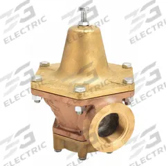 CASH VALVE Pressure Regulator: Bronze, FNPTF x FNPTF, 1 1/2 in Inlet Connection Size (MPN BZGSSSZTS01AD3-0035). Key specifications — Brand: CASH VALVE.