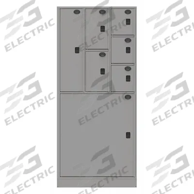 SENTINEL Law Enforcement Evidence Locker: Pass-Through Backing, Keyless Lift Latch - Pass-Through Evidence Storage Lockers