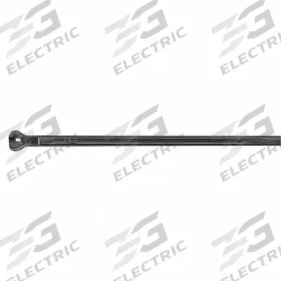 TY-RAP Cable Tie: 8 1/2 in Nominal Lg, 2 in Nominal Max. Bundle Dia., 0.27 in Wd - Fine Adjustment Cable Ties