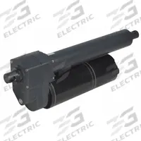 WARNER LINEAR Linear Actuator: B-Track K2x, 2,200 lbf Rated Load, 18 in Stroke, 24V DC, 20:1 (MPN K2XG20-24V-18). Key specifications — Gear Ratio: 20:1; Nut Material: Bronze.