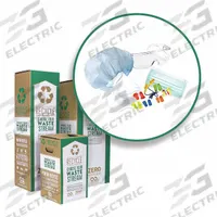 ZERO WASTE BOX Safety Equipment/PPE Box: L, 37 in Overall Lg, 15 in Overall Wd, 15 in Overall Dp (MPN CS58-L). Key specifications — Brand: ZERO WASTE BOX; Compatible Product Type: Beard Nets; Restricted Non-Recyclable Material: Material Contaminated with Hazardous Substances.
