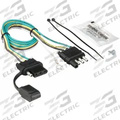 HOPKINS TOWING SOLUTIONS T-Connector: 4-Way, PVC, 16 ga Wire Gauge, Vehicle and Trailer (MPN 47105)
