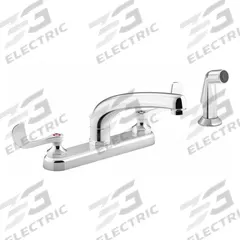 KOHLER Gooseneck Kitchen Faucet: Triton Bowe™, Brass, Widespread, Deck, 4 Mounting Holes, Chrome (MPN K-810T21-5AFA-CP). Key specifications — Series: Triton Bowe™; Brand: KOHLER.