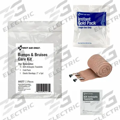 FIRST AID ONLY Wound Care Treatment Pack: Gen Purpose, 24 People Served, 3 Components - Classroom First Aid Kits