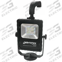 NIGHTSTICK Work Light: 1,000 lm Max Brightness, LED, 2, 2 Brightness Levels, 1 Lamp Heads, 12V DC (MPN NSR-1514). Key specifications — attr562610: Lithium Ion; attr562627: Black; attr562654: LED; attr562671: 12V DC; attr562613: NIGHTSTICK; attr873195: 2.