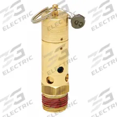 CONTROL DEVICES Air Safety Valve: Soft Seat, 1/2 in (M)NPT Inlet (In.), 100 psi Preset Setting (PSI) (MPN SF50-1A100). Key specifications — attr291993: Soft Seat; attr291998: Brass; attr292001: Silicone; attr292007: Lead; attr292009: Brass; attr294753: CONTROL DEVICES.